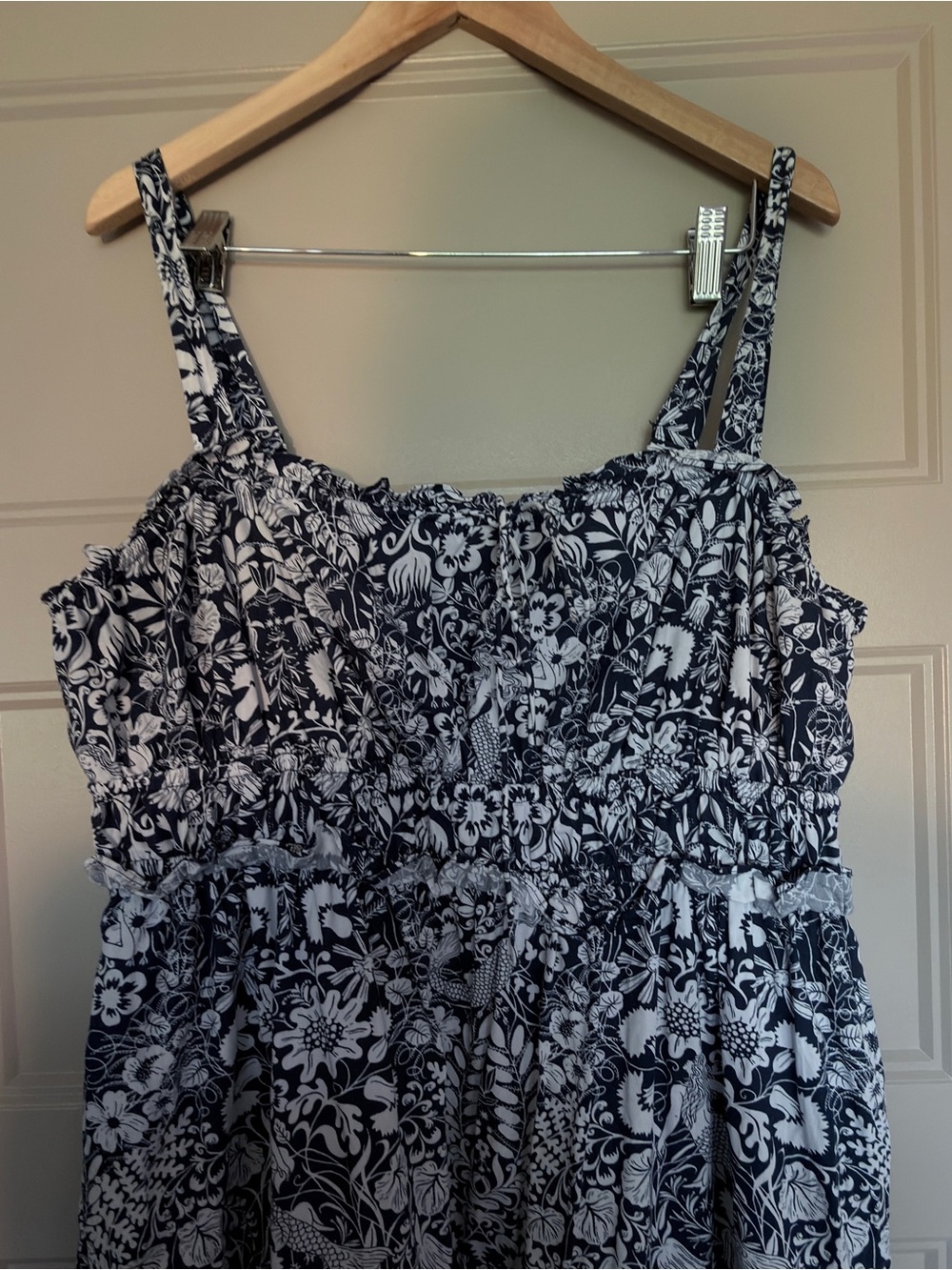 Sevilla Tiered Dress by J.Crew XXL Mermaid Floral - Picture 4 of 10